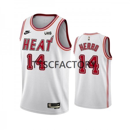 Dres Miami Heat Tyler Herro 14 Nike 2022-23 Classic Edition Bijela Swingman - Muške
